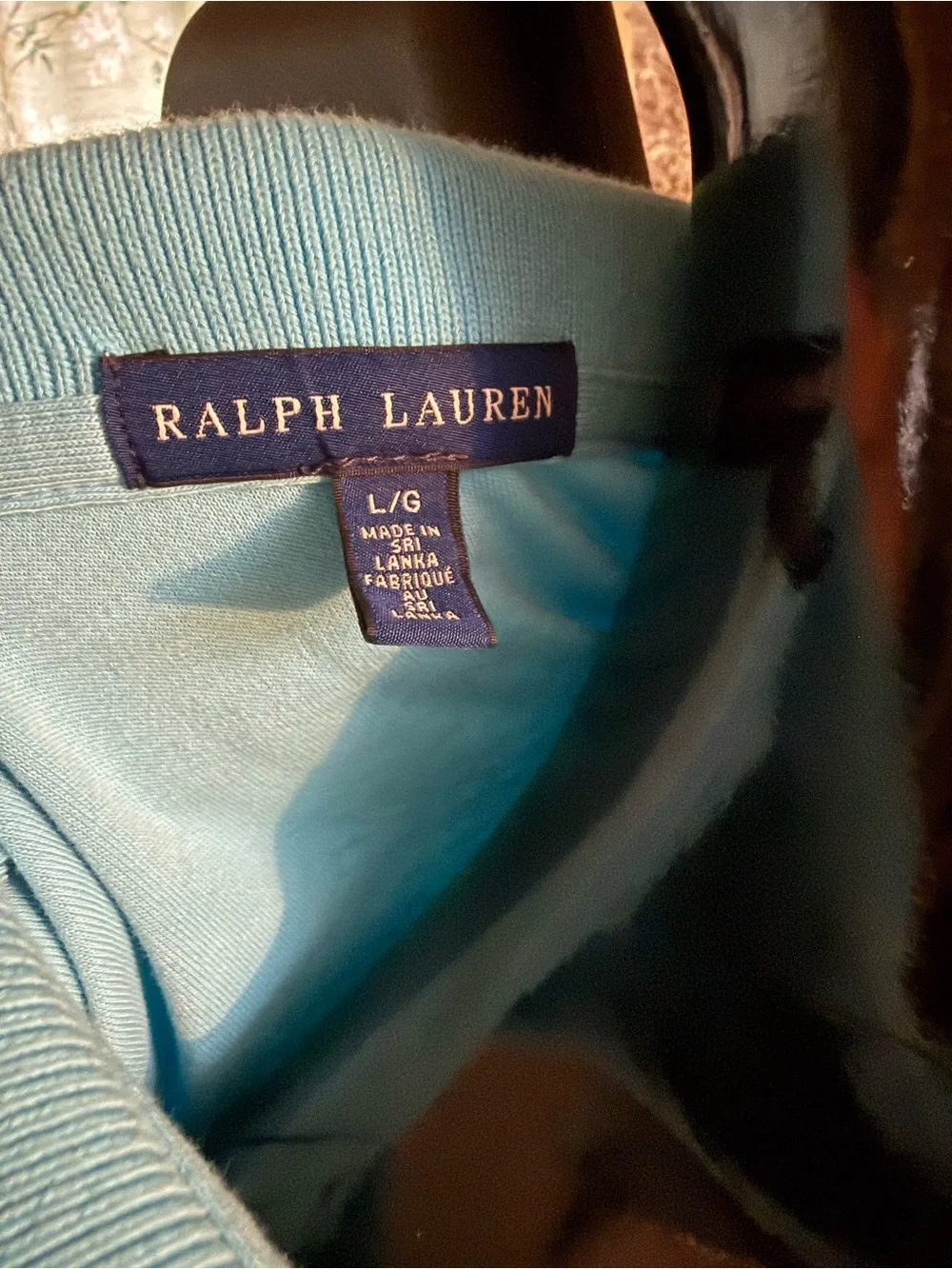 Polo by Ralph Lauren Light Aqua Cotton Polo Slip Dress